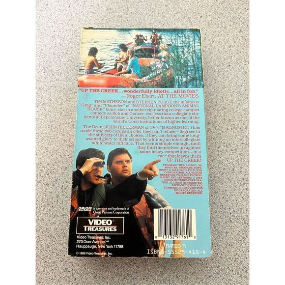 Up the Creek VHS video cassette 1989 Orion - Picture 6 of 6